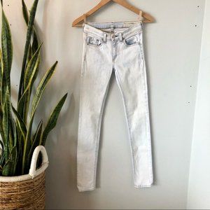 rag & bone Women's Skinny Jeans - Light Gray